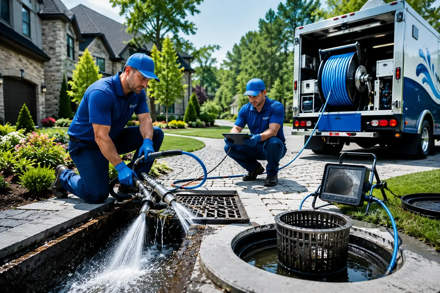 Local outdoor drain cleaning professionals in Lannon, WI